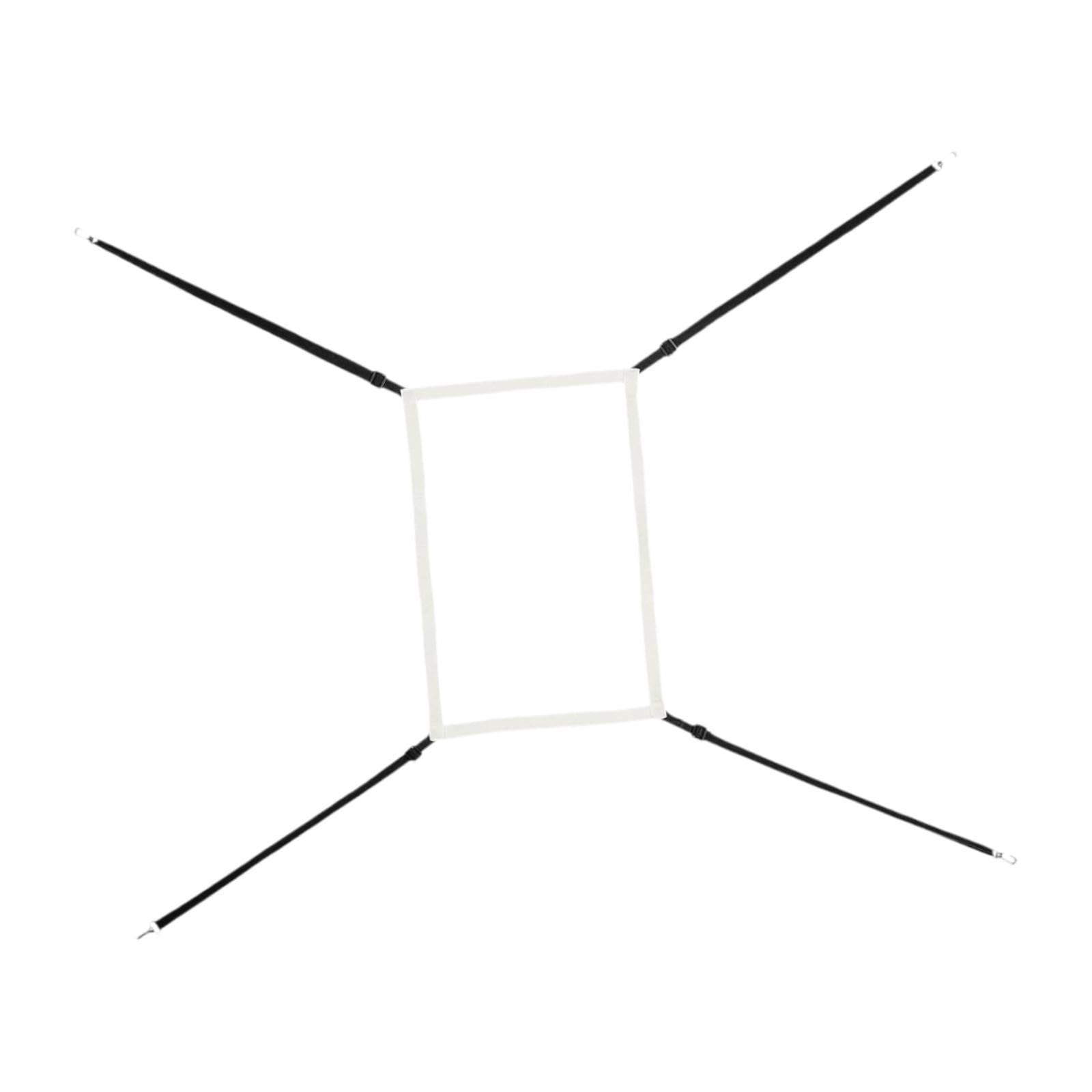 YIJU Adjustable Strike Target for Baseball Net, Pitcher Accuracy Training Aid, Baseball Equipment Practice Target, White, 1 Grid