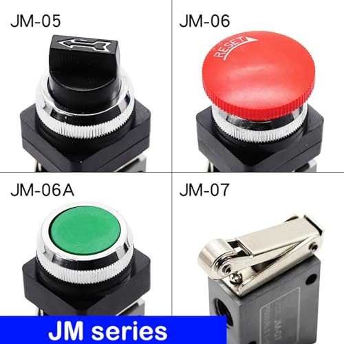 Válvulas mecánicas JM-06 de tres vías para control manual sin fugas 5