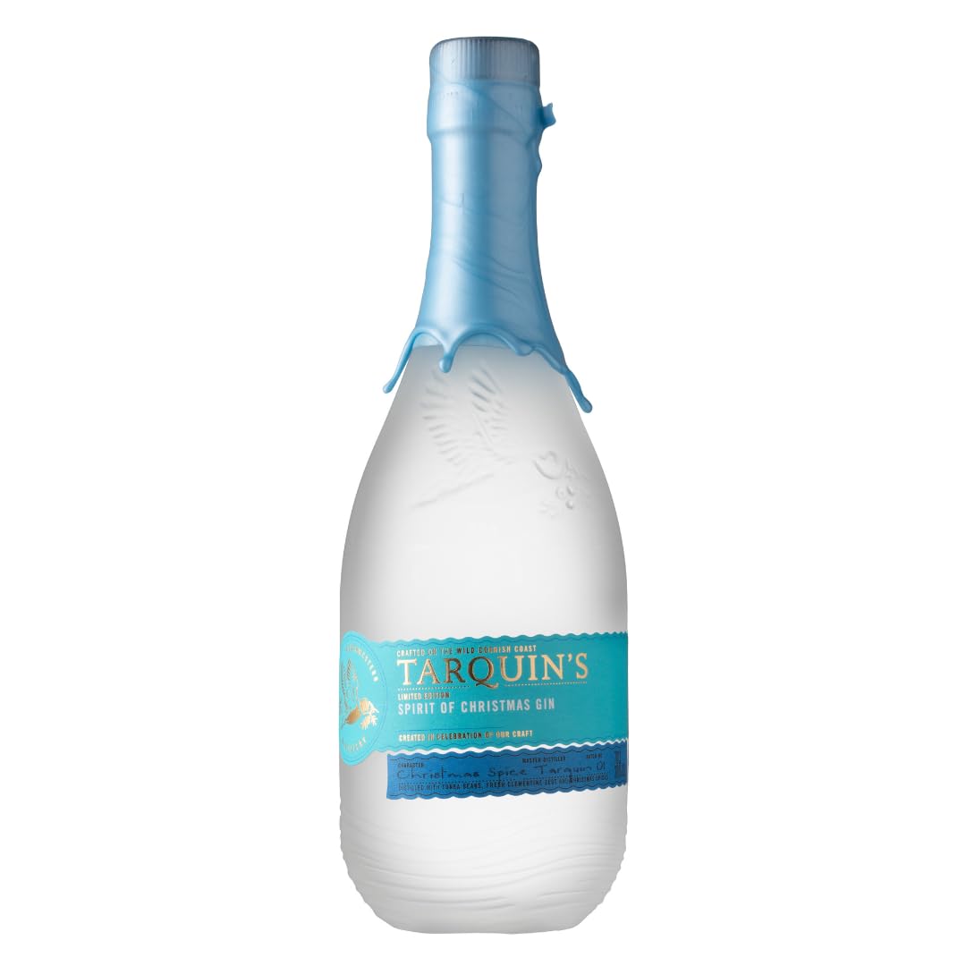 Tarquin’s Spirit of Christmas Gin | Limited Edition | Fresh clementine, exotic tonka beans and Christmas spices | Crafted on the Wild Cornish Coast | Full of festive warmth | 38% vol | (70cl)