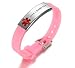 MEALGUET Personalized Engraving Silicone Comfort Sport Wristband Emergency Medical Alert ID Bracelet for Men Women Kid