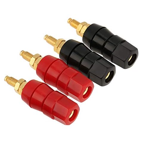 Juego de 4 conectores de altavoz Ftvogue Cover