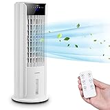 MEJOR ALCANCE: Con una oscilación horizontal automática de 45 ° y láminas de flujo ajustables verticalmente a 60 ° la brisa llega a todos los rincones de la habitación con sólo 60 W de consumo de energía.