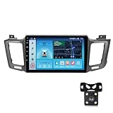 FELLOSTAR Car Stereo Replacement for 2013-2018 Toyota Rav4(Low Configuration) Radio Upgrade with Carplay & Android Auto 8-Core 2+32G Head Unit 10 Inches QLED Touch Screen BT5.1/GPS/SWC/AM/FM/DSP/5G