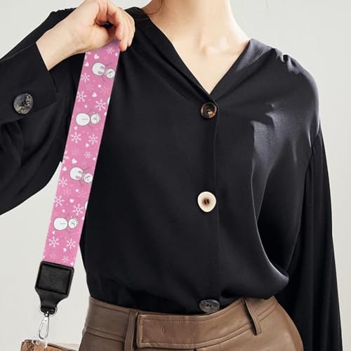 Image of Jeiento Wide Purse Strap Wide Shoulder Strap Adjustable Replacement Belt Soft Guitar Shoulder Straps for Women Girls Gifts