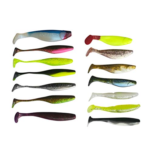 SANDAFISHING Hecht snoekbaars forel aas - box rubberen vis set 7 cm 9 cm 11 cm 13 cm roofvis kopyto rubber aas hengel accessoires jigkop haak kunstaas Twister cadeau voor vissers - Image 5