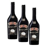 Baileys Espresso Créme, licor de crema de whisky irlandesa con certificación B-Corp, 700 ml (Paquete de 3)
