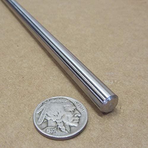 316 Stainless Steel Hardened Shaft 9mm Diameter x 800mm Long 1 pc