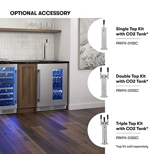 Zephyr PRKB24C01AG Presrv™ 24 Inch Stainless Steel Kegerator & Beverage Cooler thumb #6