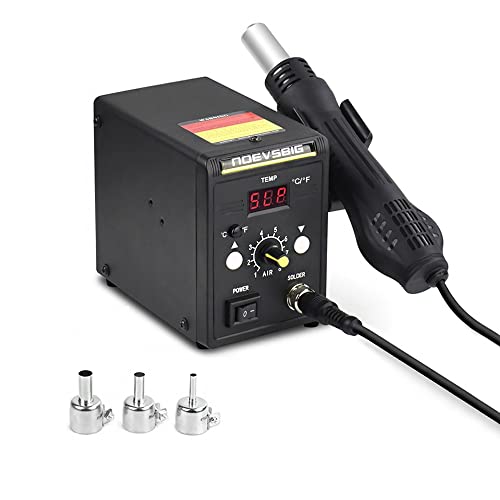 Hot Air Rework Station Kit with Digital Display SMD Desoldering Rework Station for BGA IC 700W 500°C