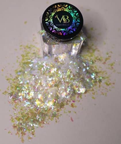 Multichrome Duochrome eyeshadow flakes pigment(Shade Name - Sunlight Flakes)