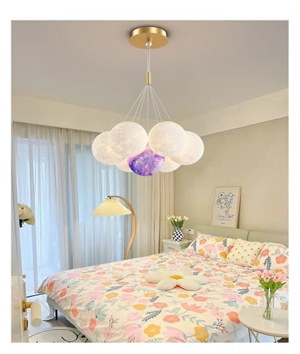 Lustre LED suspension anti éblouissement éclairage neutre pour bureau et salon moderne