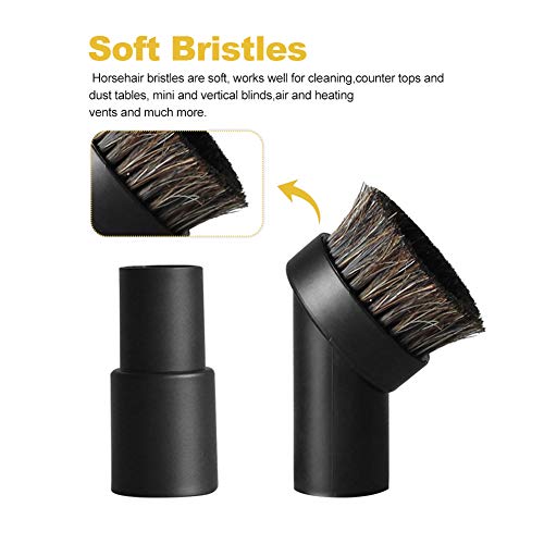 UxradG Spazzola per aspirapolvere in crine di