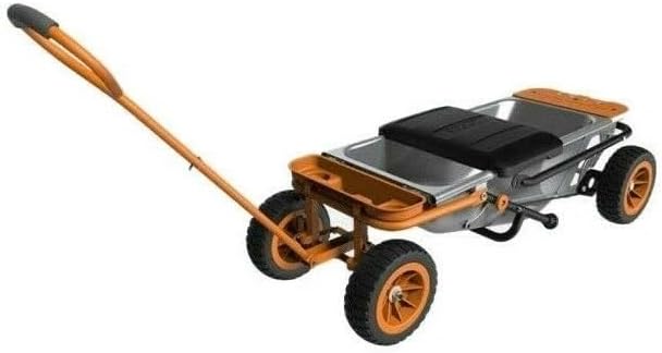 Multi-Function Wheelbarrow Yard Cart + Wagon Kit (WG050, WA0228)