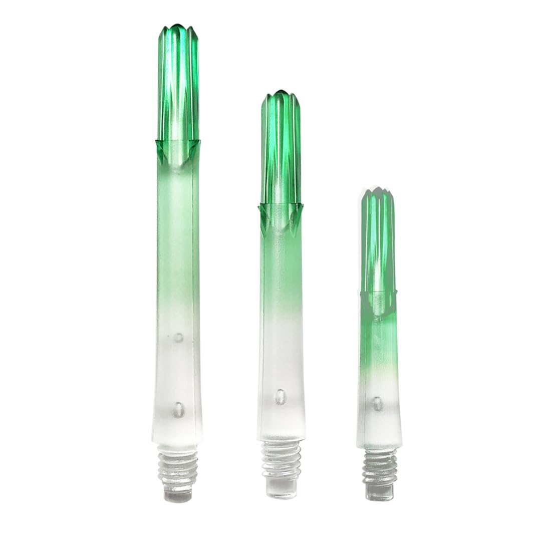 L-Style - L-Shaft Lock Straight N9 TwinColor - Transparent Green Display Length 190