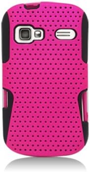 Aimo Wireless LGLM272PCPA005 Hybrid Armor Cheeze Case for LG Rumor Reflex/Freedom/Converse/Expression C395 - Retail Packaging - Pink