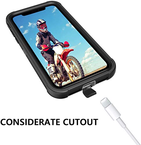 Ltifree Defender Case For Iphone Xr Case With Belt Clip,Heavy Duty Shockproof Case,Kickstand,Holster Protective Cover-Black 6.1 Inch #TOP5