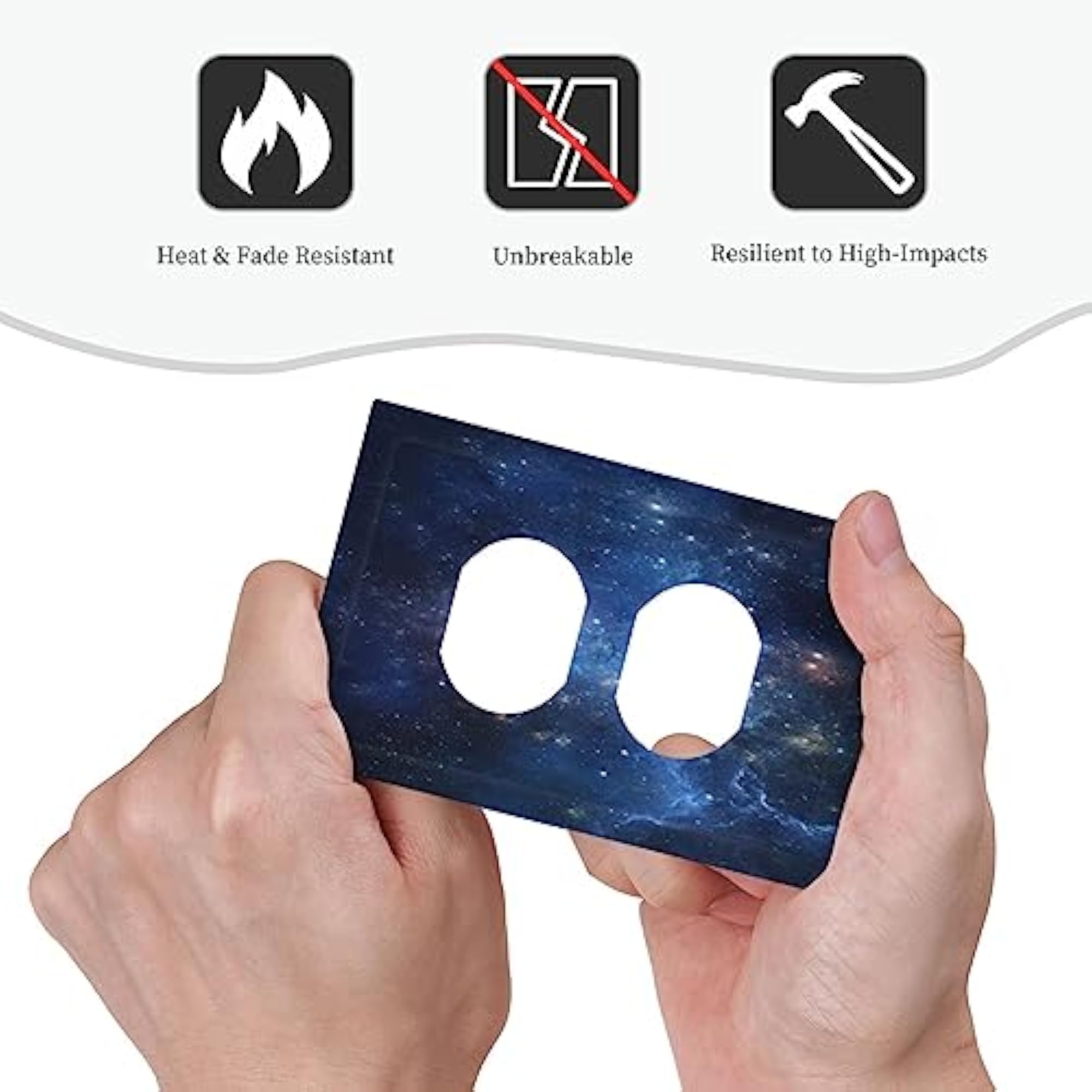 Fantastic Nebula Starry Sky Wall Plate Cover