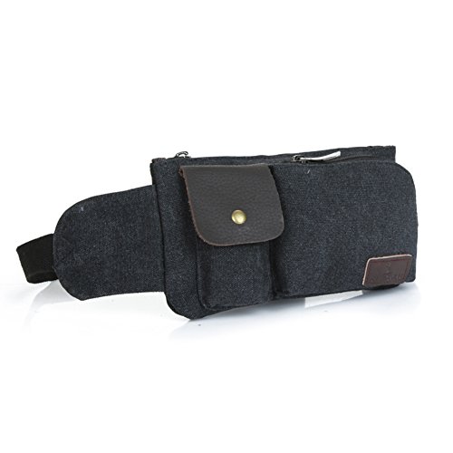 Sacoche poitrine running et forfait cyclistes : le sac slim en toile pour bouger libre