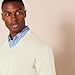 Amazon Essentials Men's V-Neck Pullover Sweater (Available in Big & Tall), Oatmeal Heather, Medium