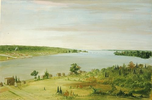 Affiche George Catlin Sault Ste Marie pour une décoration de salon élégante