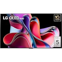 LG OLED evo 55'', Smart TV 4K, OLED55G36LA, Serie G3 2023, Design One Wall, Processore α9 Gen6,...