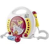 x4-tech karaoke cd player  X4 TECH Kinder CD-Player CD, SD, USB Inkl. Mikrofon, Inkl. Karaoke-Funktion