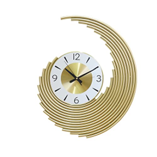Horloge Murale Moderne lumière Art de Luxe au Design Créatif Simple