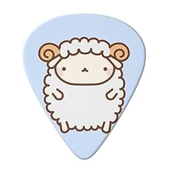 ASDTEHCY Lot de 6 médiators en celluloïd – Mouton mignon – Fin, moyen et lourd – Pour guitares acoustiques électriques… - Les Beatles, Paul McCartney, John Lennon, RIngo Starr, George Harrison ASDTEHCY Lot de 6 médiators en celluloïd - Mouton mignon - Fin, moyen et lourd - Pour guitares acoustiques électriques… – Image 3