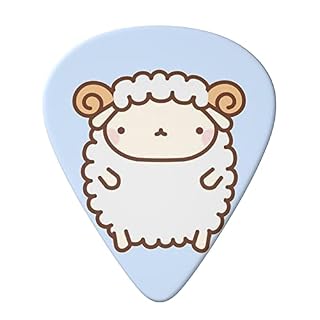 ASDTEHCY Lot de 6 médiators en celluloïd – Mouton mignon – Fin, moyen et lourd – Pour guitares acoustiques électriques… - Les Beatles, Paul McCartney, John Lennon, RIngo Starr, George Harrison ASDTEHCY Lot de 6 médiators en celluloïd - Mouton mignon - Fin, moyen et lourd - Pour guitares acoustiques électriques… – Image 3