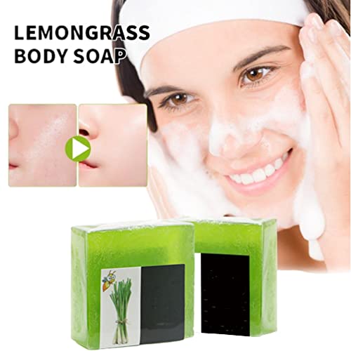 Crivery 2Pcs Citronella Soap, Citronella Lemongrass Soap Bar For Body Wash, Citronella Soap For Humans, Citronella Soap Bar, Essentials Must Haves For House And Travel Activities #TOP1