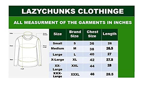 Image of LAZYCHUNKS Men's Regular Fit T-Shirt