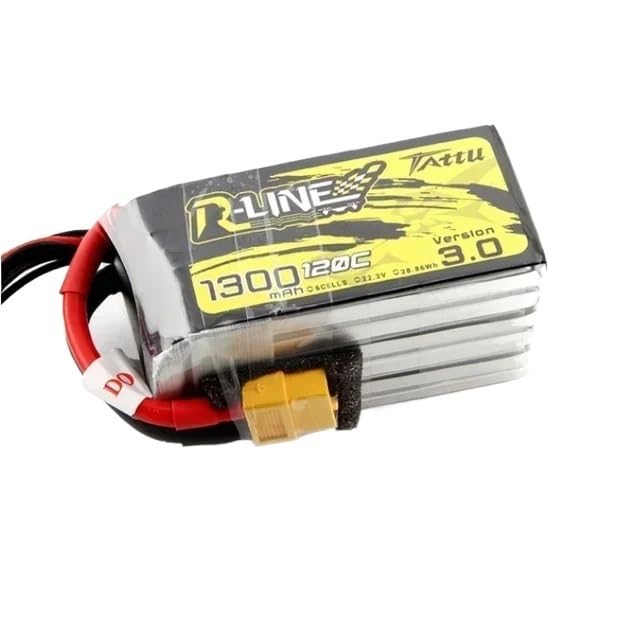 Batterie Tattu R-Line 6S 1300mah pour réussir vos sessions de vol de drone freestyle