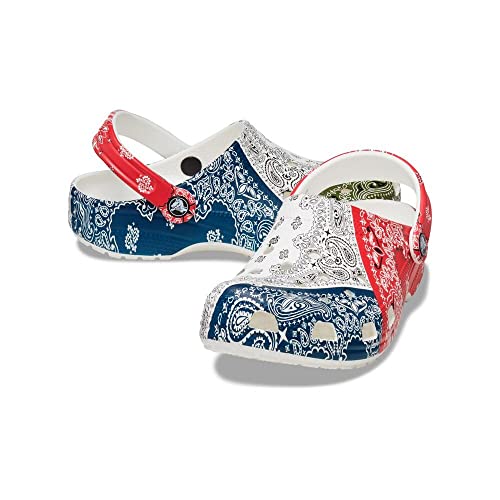 Image of Crocs 206871-90H Classic Bandana Clog, multicoloured, 28.0 cm
