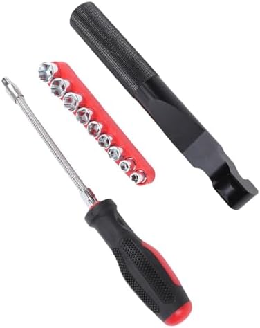 Glomora Belt Changing Tool with Clutch Cover Removal Kit, Compatible with Polaris RZR XP 1000 900S XP4 5-13mm Sockets - 1