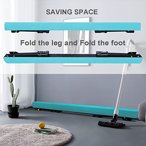 Sealoha 6ft Ultrasimple Adjustable&Foldable Balance Beam,High-Low Floor Beam Suede Gymnastics Equipment,No Tool Require, Gymnastics Beam for Training&Professional HomeTraining - Thumbnail 5