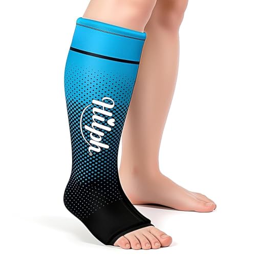 Image of Hilph Full Calf & Foot Ice Pack Wrap, Extended Leg to Foot Ice Cold Sock