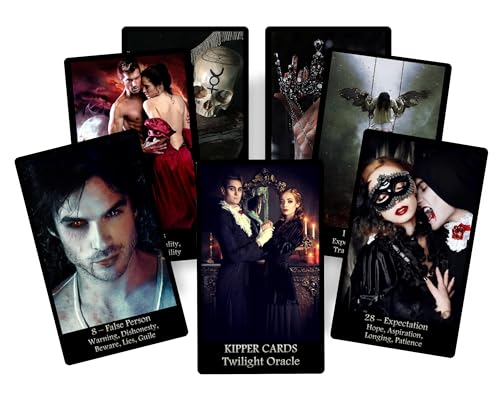 Cartes Kipper gothiques Twilight Oracle, un outil de divination d'exception