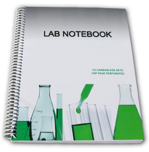 Amazon.com: Lab Notebook 50 Carbonless Pages Spiral Bound (Top Page ...