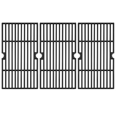 Charbrofire 810-1750-S 810-1751-S Grates Replacement Parts for Brinkmann Grill Grates 810-4551-0 810-3551-0 810-3752-F Pit Boss Pro Series 820 820PS1-2-AMP Lowe’s Pro Series 820-PS1 PB820PS1 3 Pieces