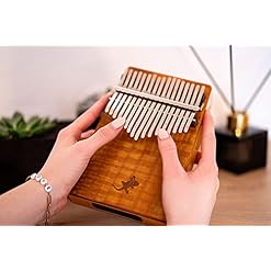 Ortega Kalimba Pouce Piano acoustique – Série Lizard – 17 Touches – Méditation, LoFi – Etui Deluxe, Sacoche, Marteau d… - Les Beatles, Paul McCartney, John Lennon, RIngo Starr, George Harrison Ortega Kalimba Pouce Piano acoustique - Série Lizard - 17 Touches - Méditation, LoFi - Etui Deluxe, Sacoche, Marteau d… – Image 3