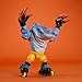 Mattel Street Sharks Action Figure with Bite & Skate Motion, Skreek Collectible Toy Inspired by 90s TV Half-Man Half-Shark Hero, 6-Inch