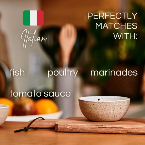 Blend/Mix de Temperos Lyoh - Itália 5g. Manjerona, Sálvia, Alecrim, Manjericão e Tomilho