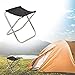 Shurhome Camping Stool Folding Stool with Carry Bag Aluminum-Alloy Bracket Lightweight Fishing Stool Outdoor