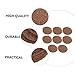 POPETPOP 8pcs Natural Brown Pet Pad Coconut Bird Nest Mats for Pigeon Bird Eggs Design Comfortable Warm Bedding for Pet Nests