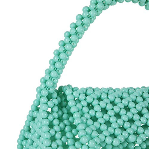 Image of YUSHINY Candy Color Acrylic Beaded Hollow Handbag Evening Clutch Triangle Bags for Wedding Party | Acrylic