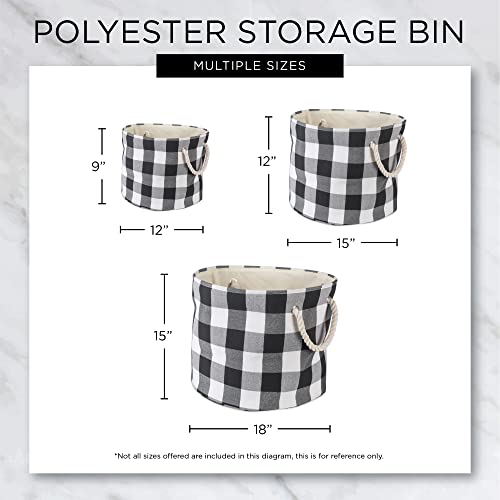 Bone Dry Pet Storage Collection Collapsible Bin, Medium Round, Gray #TOP7