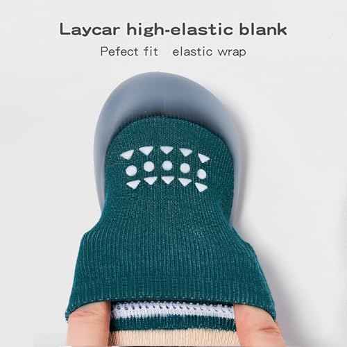 Image of Baby Sock Shoes Baby Walking Shoes Infant Non-Slip Breathable Slippers with Soft Rubber Sole Baby Boys Girls Sneakers