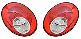 Parts N Go 2006-2010 Beetle Tail Light Set Driver & Passenger Side Left Right DEPO - VW2819110 VW2818110 1C0945172G 1C0945095M