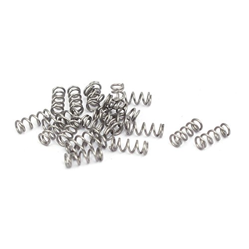 Resortes de compresión inoxidables con elasticidad estable de 0.3mm para pequeños mecanismos