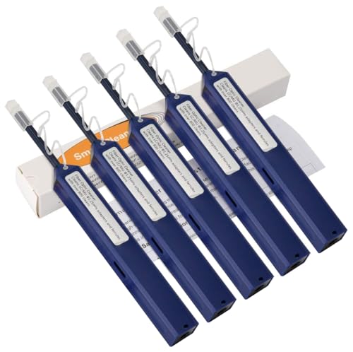 YIENFBEV ���t�@�C�o�[�N���[�j���O�y�� LC/MU 1.25mm �t�F���[���R�l�N�^�[�t�@�C�o�[�N���[�i�[ 5�{ 800��ȏ���